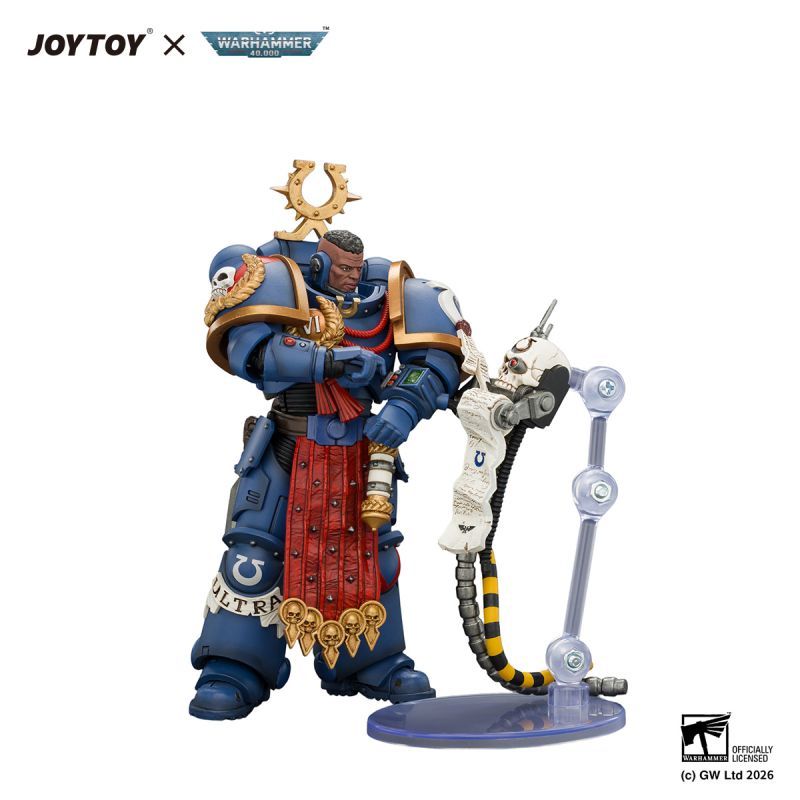 [Pre-sale] JOYTOY Warhammer 40K Ultramarines Ferren Areios with Thunder Hammer and Bolt Pistol