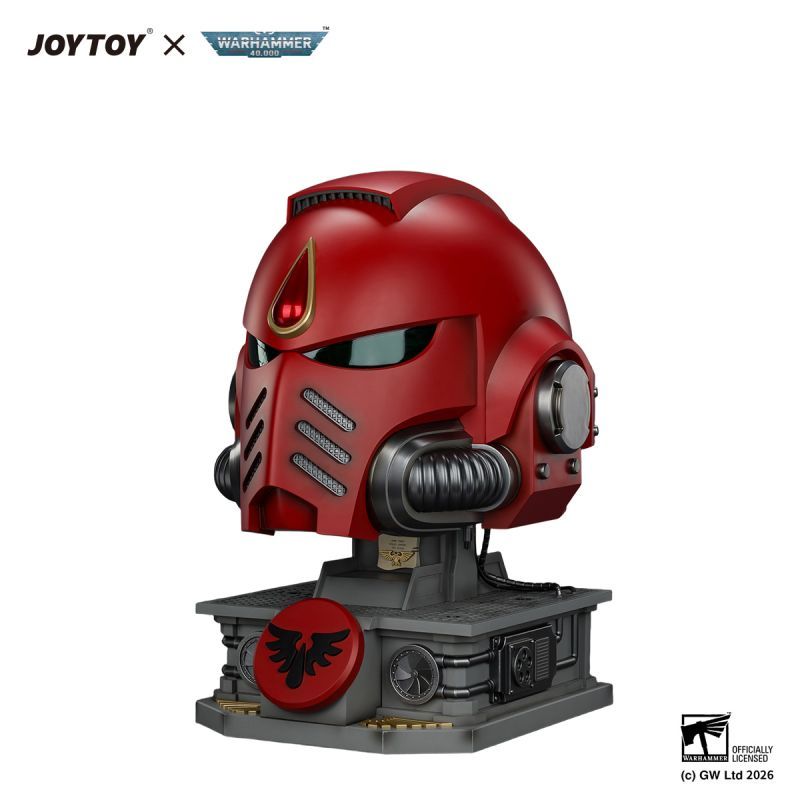 [Pre-sale] JOYTOY Warhammer 40K Blood Angels MkX Helmet & Display Stand
