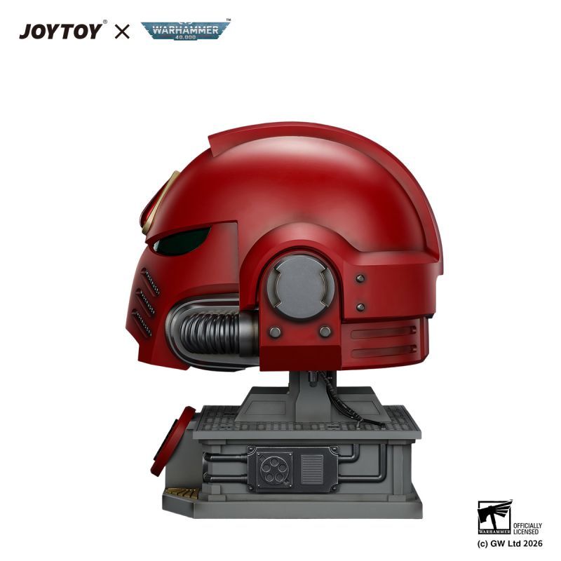[Pre-sale] JOYTOY Warhammer 40K Blood Angels MkX Helmet & Display Stand