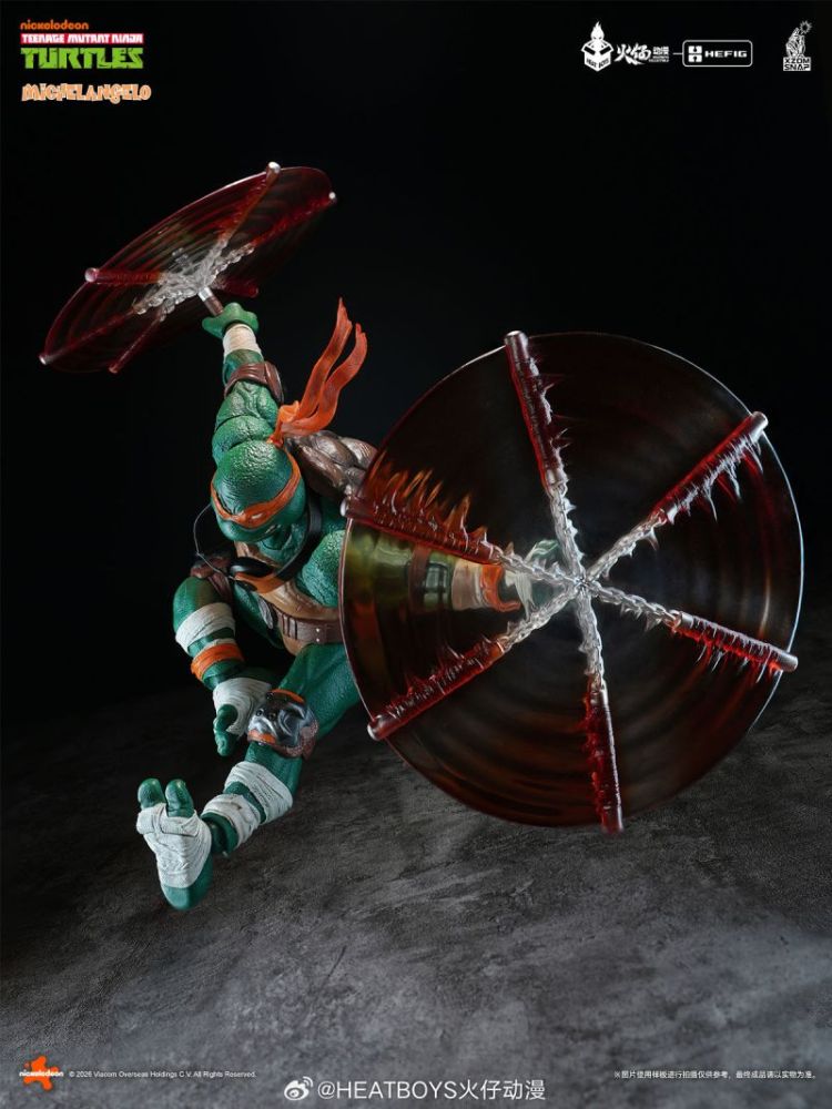 [Pre-sale] HEATBOYS TMNT HB0105 Teenage Mutant Ninja Turtles Michelangelo Action Figure