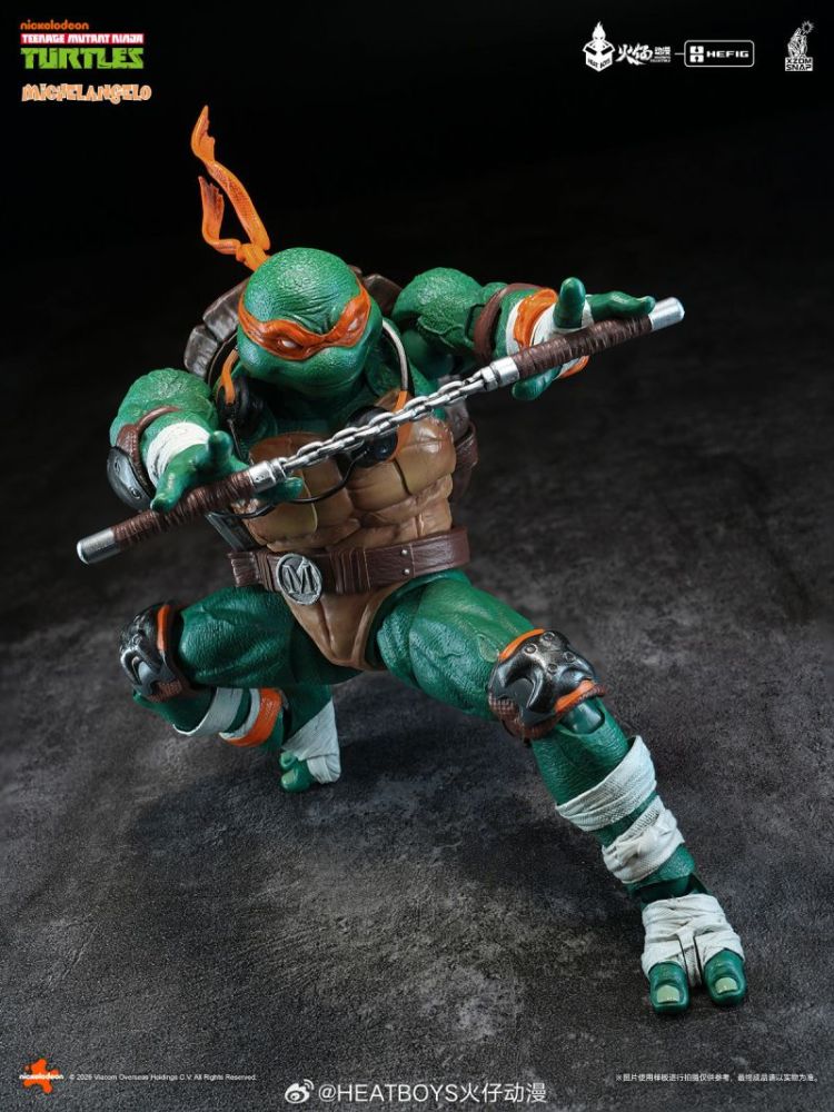 [Pre-sale] HEATBOYS TMNT HB0105 Teenage Mutant Ninja Turtles Michelangelo Action Figure
