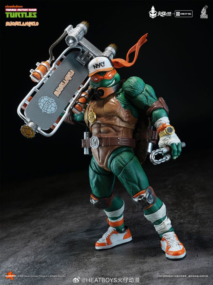 [Pre-sale] HEATBOYS TMNT HB0105 Teenage Mutant Ninja Turtles Michelangelo Action Figure
