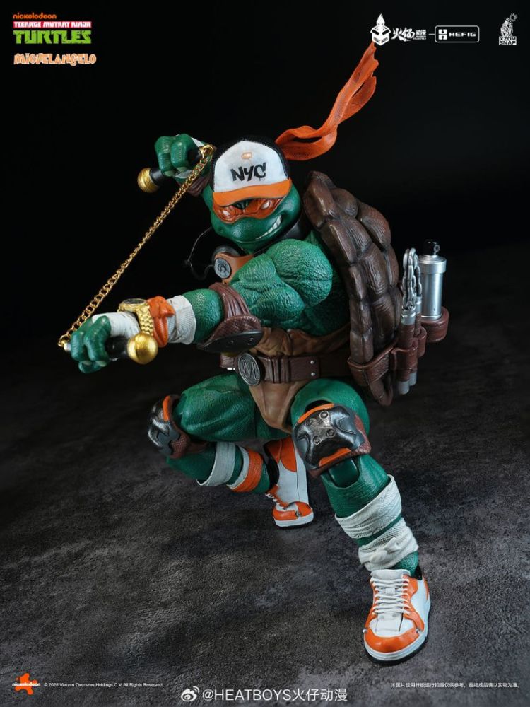 [Pre-sale] HEATBOYS TMNT HB0105 Teenage Mutant Ninja Turtles Michelangelo Action Figure