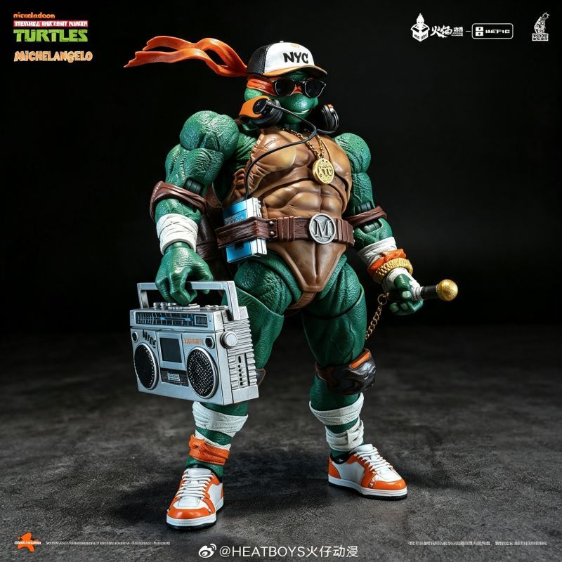 [Pre-sale] HEATBOYS TMNT HB0105 Teenage Mutant Ninja Turtles Michelangelo Action Figure