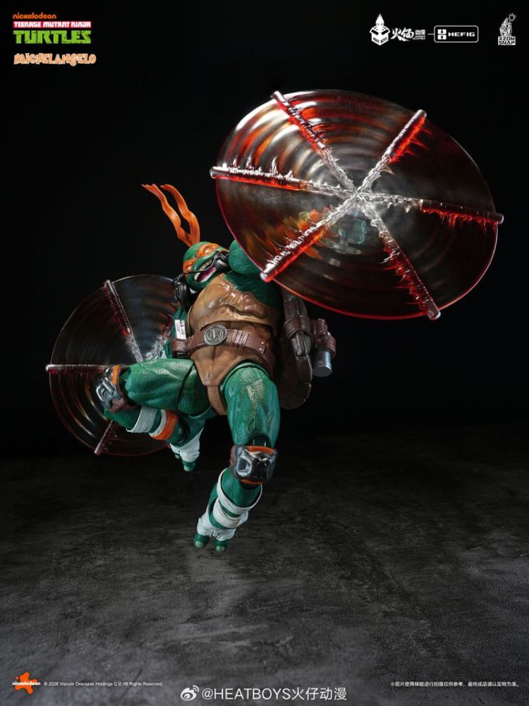 [Pre-sale] HEATBOYS TMNT HB0105 Teenage Mutant Ninja Turtles Michelangelo Action Figure