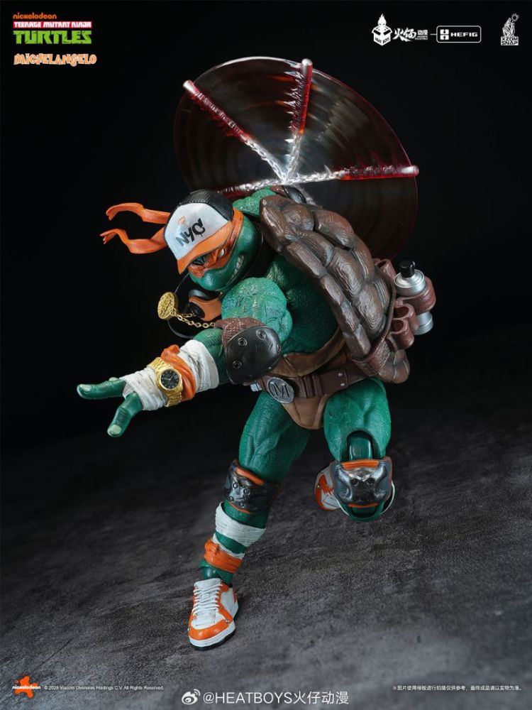 [Pre-sale] HEATBOYS TMNT HB0105 Teenage Mutant Ninja Turtles Michelangelo Action Figure