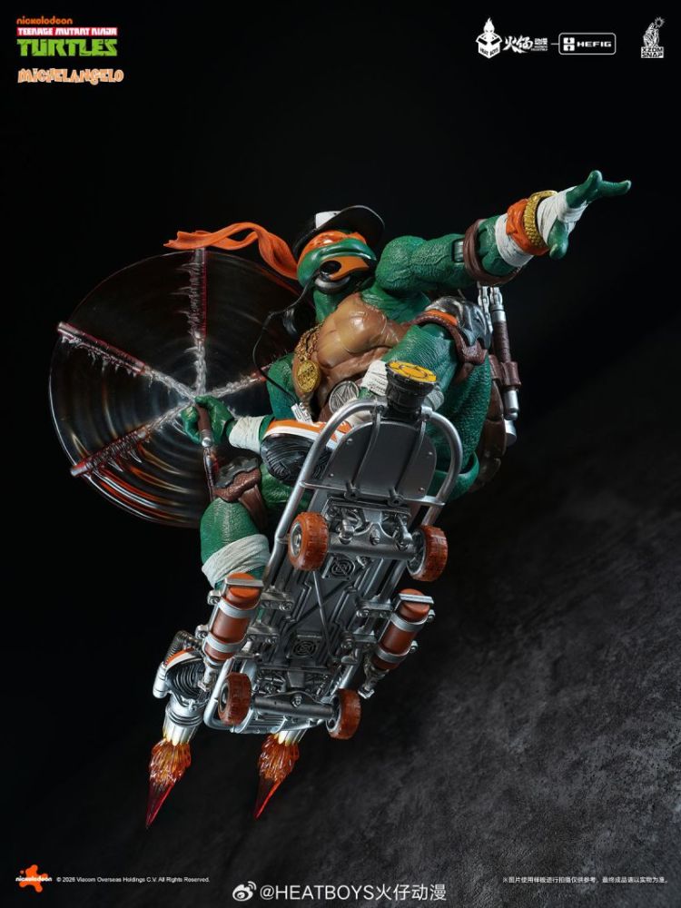 [Pre-sale] HEATBOYS TMNT HB0105 Teenage Mutant Ninja Turtles Michelangelo Action Figure