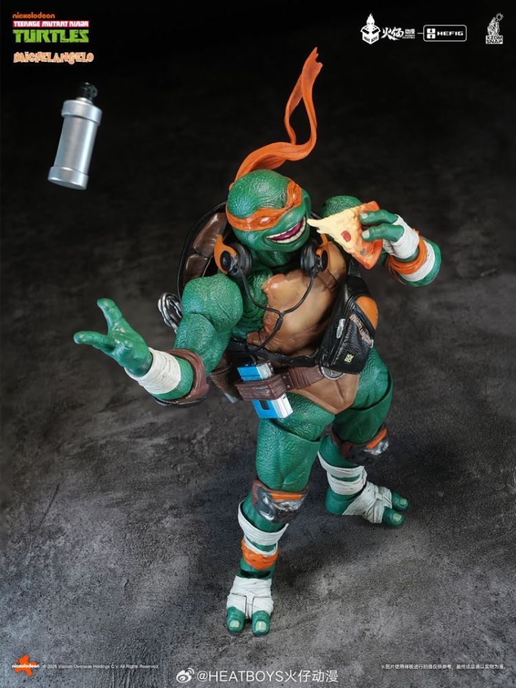 [Pre-sale] HEATBOYS TMNT HB0105 Teenage Mutant Ninja Turtles Michelangelo Action Figure