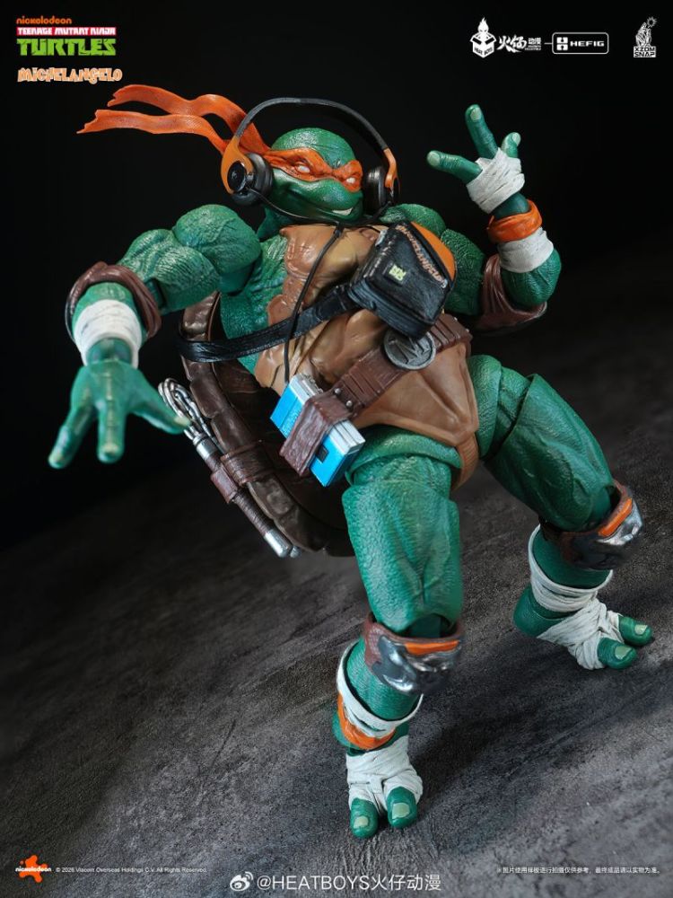 [Pre-sale] HEATBOYS TMNT HB0105 Teenage Mutant Ninja Turtles Michelangelo Action Figure