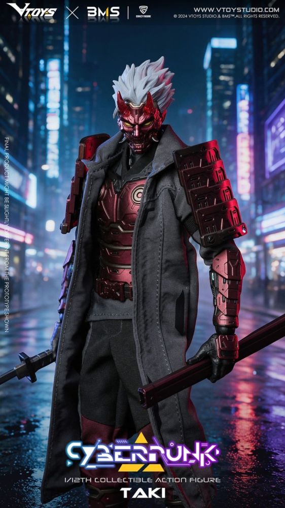 [Pre-sale] VTOYS VSD012 Cyberpunk Samurai The Crimson Dawn of the Blade WF Limited Edition