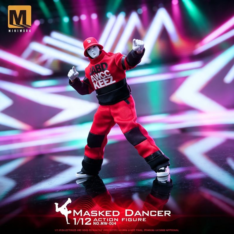 [Pre-sale] Miniwork MW-004 Masquerade Dancer Action Figure