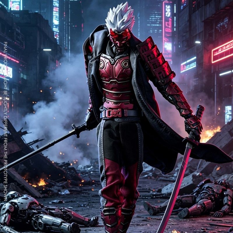 [Pre-sale] VTOYS VSD012 Cyberpunk Samurai The Crimson Dawn of the Blade WF Limited Edition