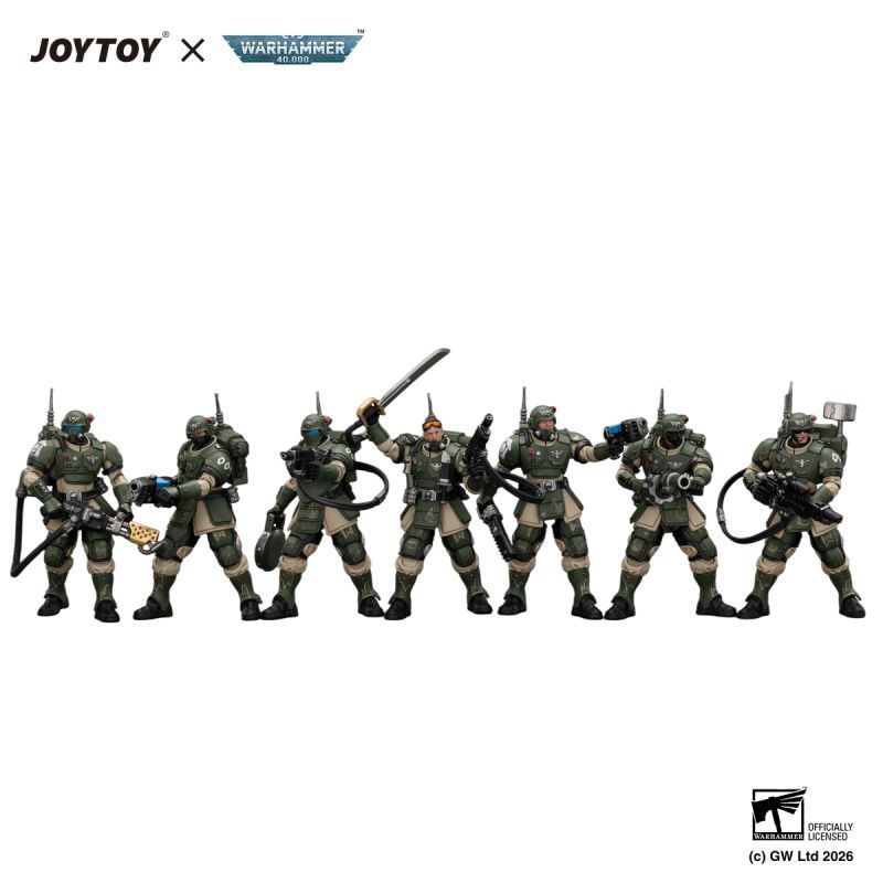 [Pre-sale] JOYTOY Warhammer 40K Astra Militarum Kasrkin 5 with Grenade Launcher