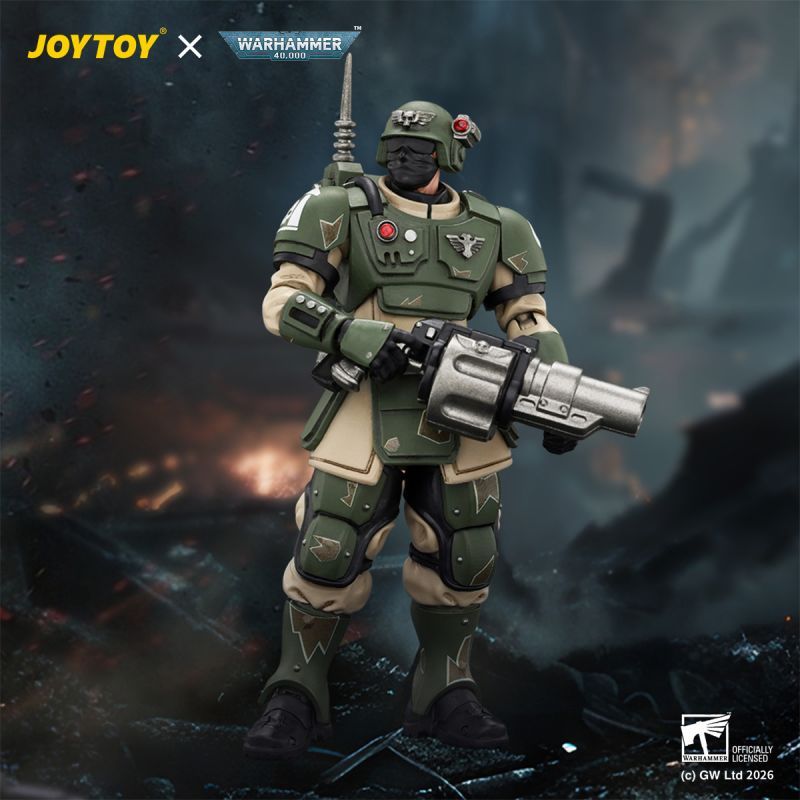 [Pre-sale] JOYTOY Warhammer 40K Astra Militarum Kasrkin 5 with Grenade Launcher