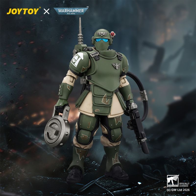[Pre-sale] JOYTOY Warhammer 40K Astra Militarum Kasrkin 6 with Hot-shot Laspistol