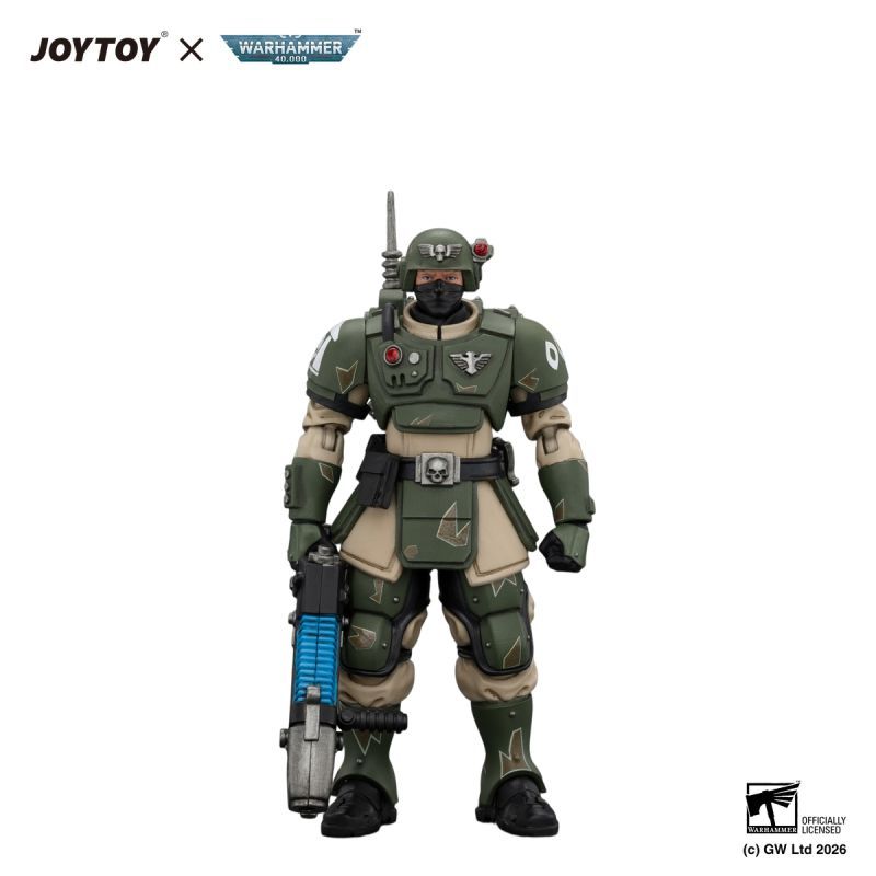 [Pre-sale] JOYTOY Warhammer 40K Astra Militarum Kasrkin 4 with Plasma Gun