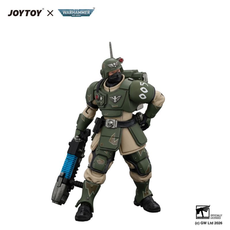 [Pre-sale] JOYTOY Warhammer 40K Astra Militarum Kasrkin 4 with Plasma Gun