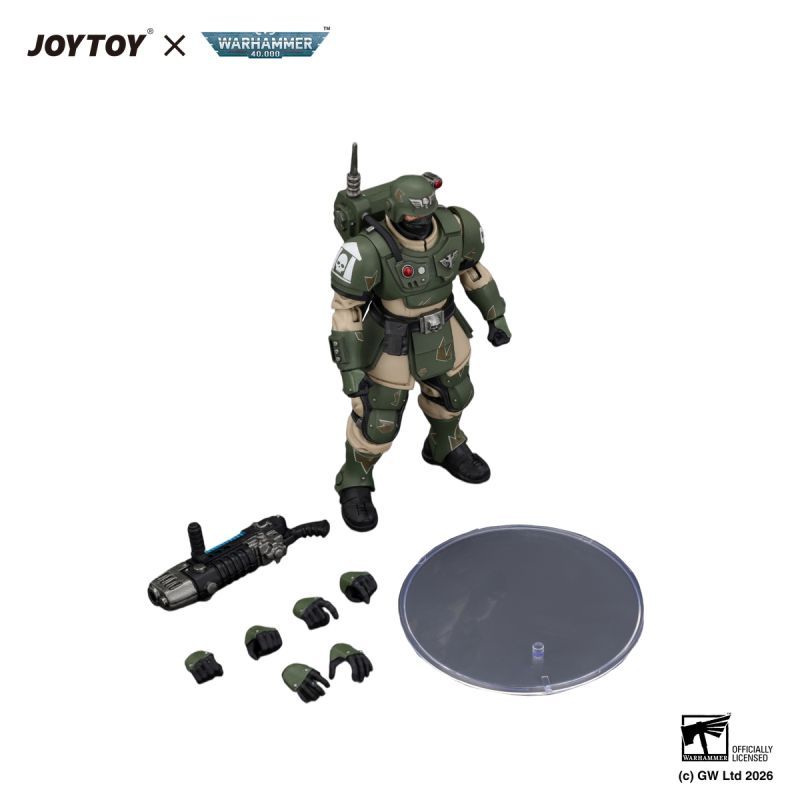 [Pre-sale] JOYTOY Warhammer 40K Astra Militarum Kasrkin 4 with Plasma Gun