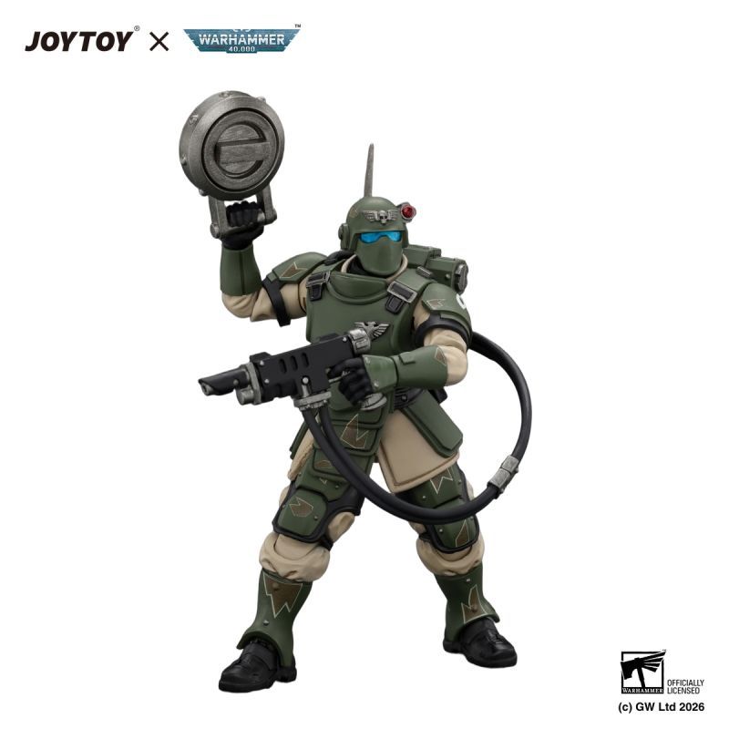 [Pre-sale] JOYTOY Warhammer 40K Astra Militarum Kasrkin 6 with Hot-shot Laspistol