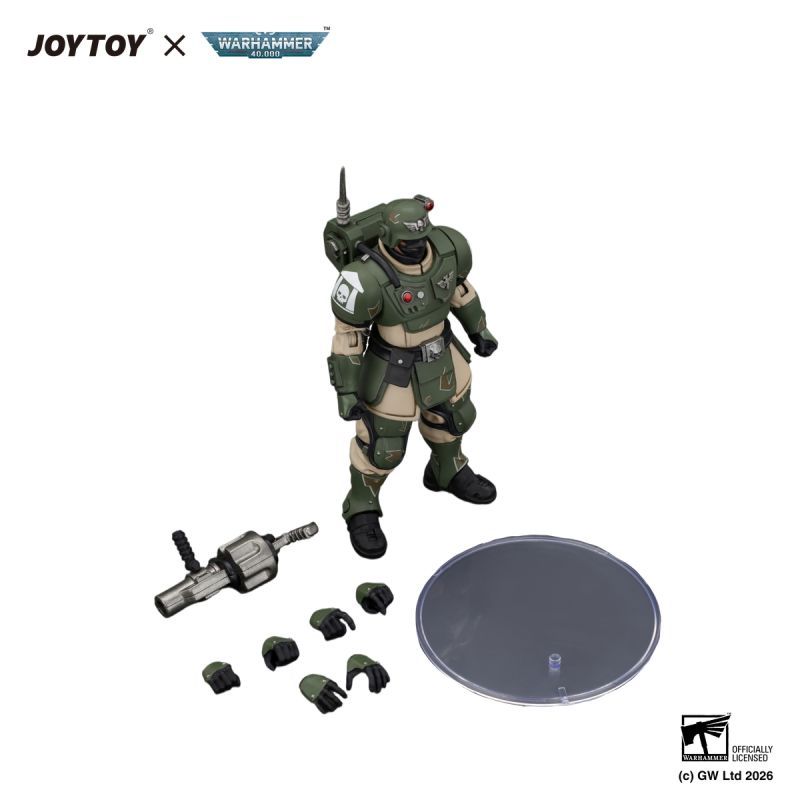 [Pre-sale] JOYTOY Warhammer 40K Astra Militarum Kasrkin 5 with Grenade Launcher