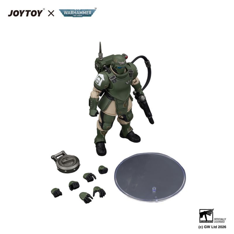 [Pre-sale] JOYTOY Warhammer 40K Astra Militarum Kasrkin 6 with Hot-shot Laspistol