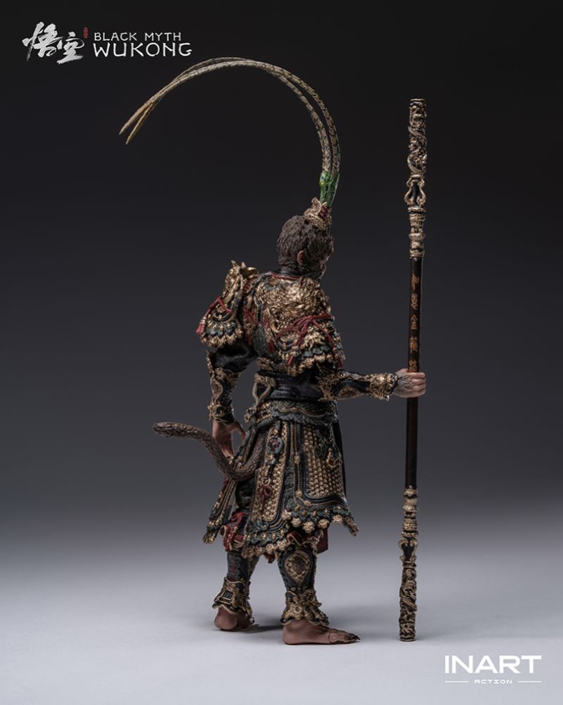 [Pre-sale] INART Black Myth: Wukong Sun Wukong Golden Armored Suit Action Figure