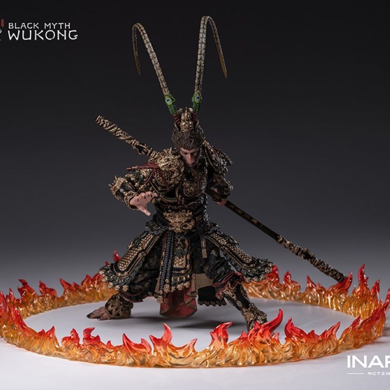 [Pre-sale] INART Black Myth: Wukong Sun Wukong Golden Armored Suit Action Figure
