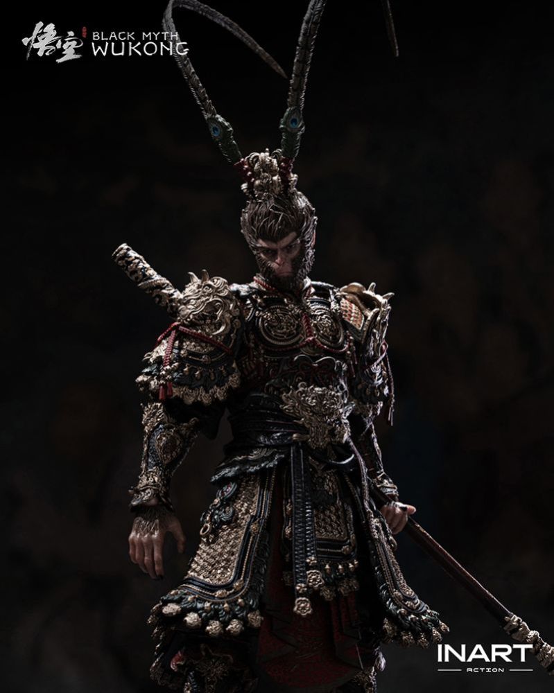 [Pre-sale] INART Black Myth: Wukong Sun Wukong Golden Armored Suit Action Figure