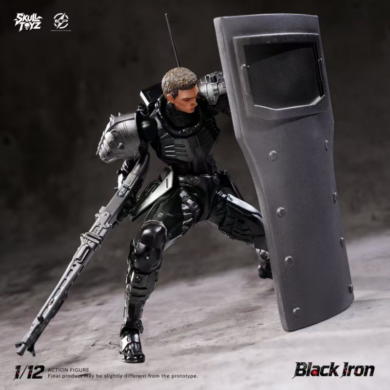 [Pre-sale] Skull Toyz X Snake SK003 Black Iron Cyber Team Action Figure