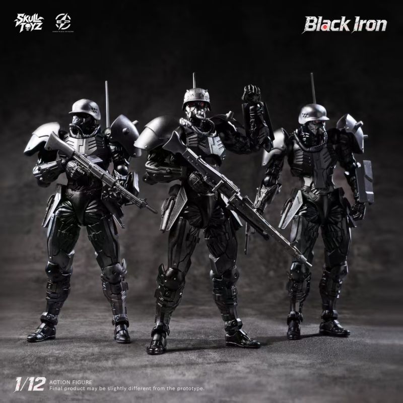 [Pre-sale] Skull Toyz X Snake SK002 Black Iron Classic Team Action Figure