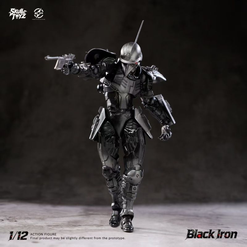 [Pre-sale] Skull Toyz X Snake SK003 Black Iron Cyber Team Action Figure