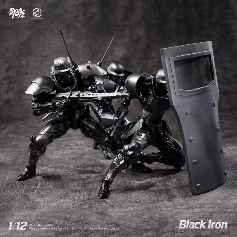 [Pre-sale] Skull Toyz X Snake SK002 Black Iron Classic Team Action Figure