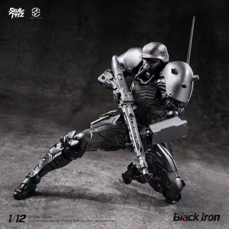 [Pre-sale] Skull Toyz X Snake SK002 Black Iron Classic Team Action Figure