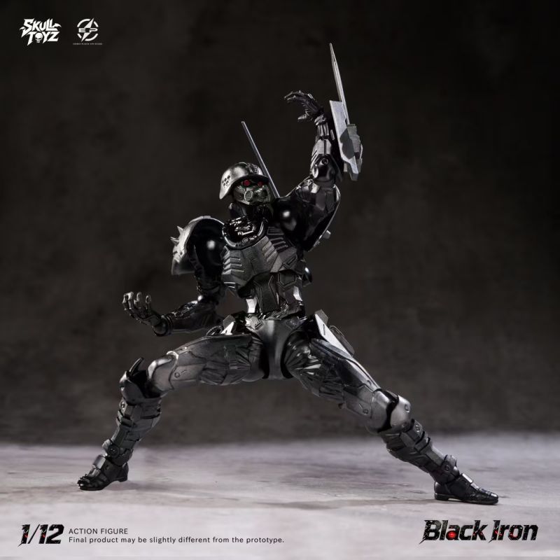 [Pre-sale] Skull Toyz X Snake SK003 Black Iron Cyber Team Action Figure
