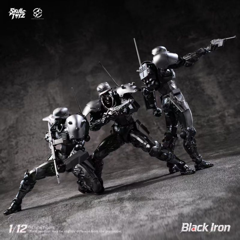 [Pre-sale] Skull Toyz X Snake SK002 Black Iron Classic Team Action Figure