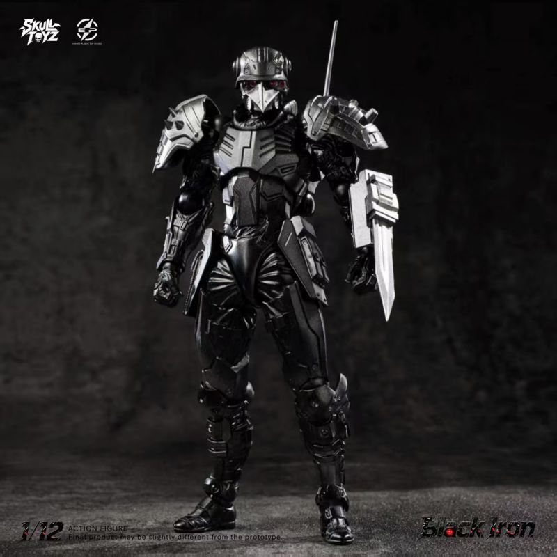 [Pre-sale] Skull Toyz X Snake SK003 Black Iron Cyber Team Action Figure