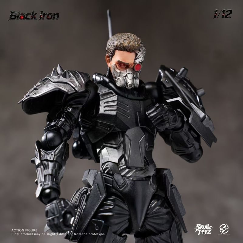 [Pre-sale] Skull Toyz X Snake SK003 Black Iron Cyber Team Action Figure