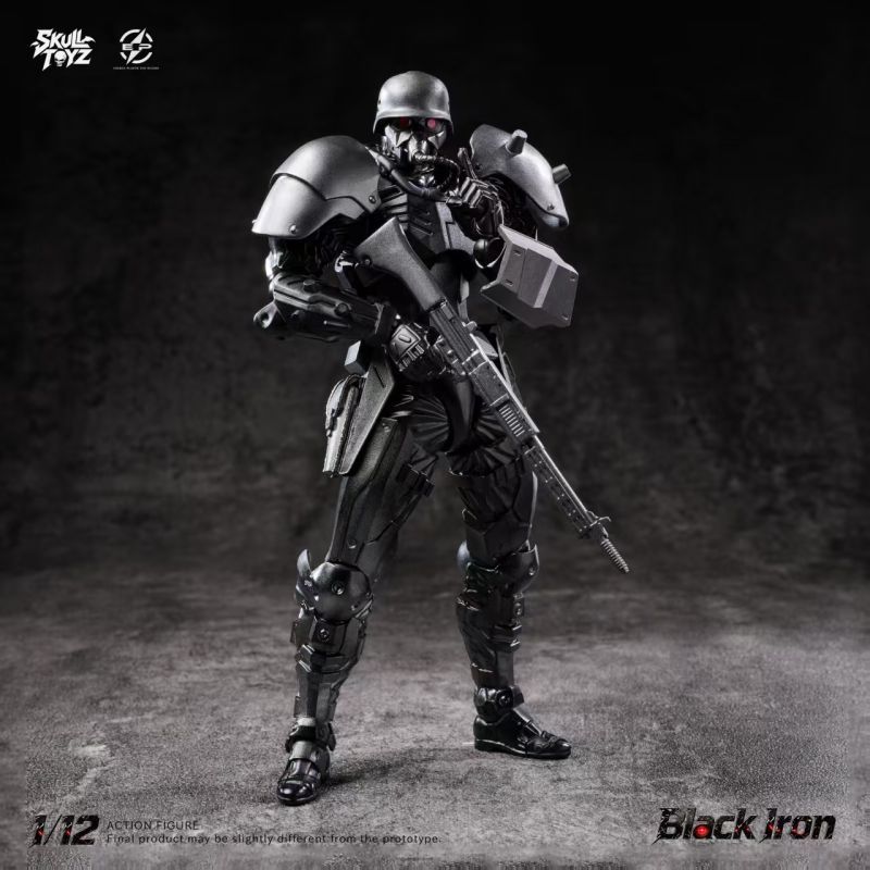 [Pre-sale] Skull Toyz X Snake SK002 Black Iron Classic Team Action Figure