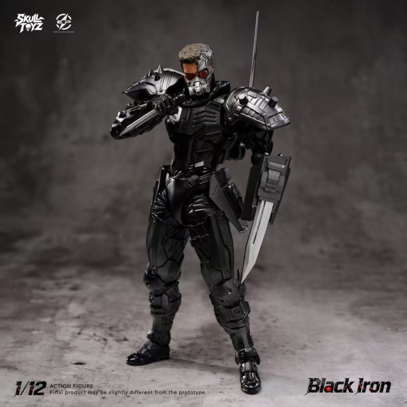 [Pre-sale] Skull Toyz X Snake SK003 Black Iron Cyber Team Action Figure