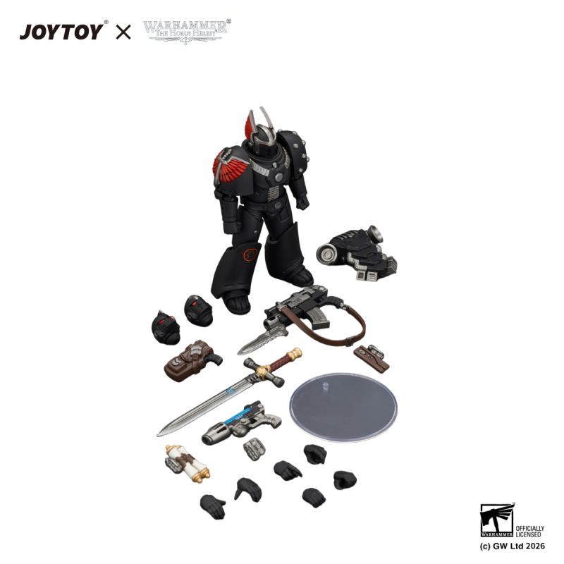 [Pre-sale] JOYTOY Warhammer The Horus Heresy Dark Angels MKVI Tactical Sergeant with Power Sword and Plasma Pistol