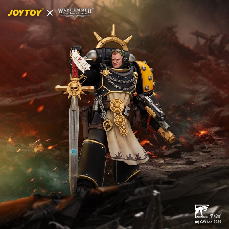 [Pre-sale] JOYTOY Warhammer The Horus Heresy Imperial Fists Champion Consul with Combi-Melta and Power Sword