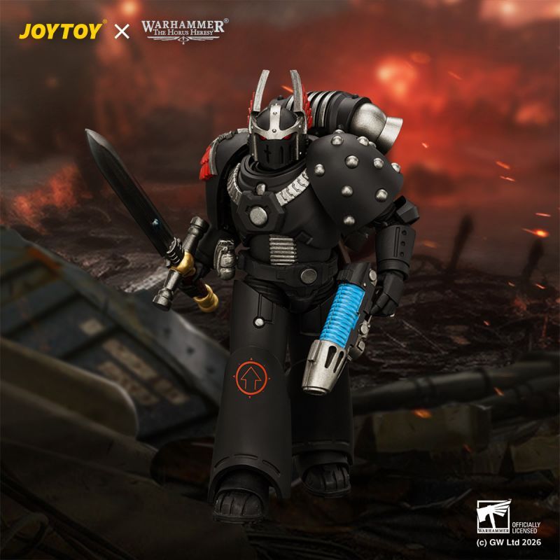 [Pre-sale] JOYTOY Warhammer The Horus Heresy Dark Angels MKVI Tactical Sergeant with Power Sword and Plasma Pistol