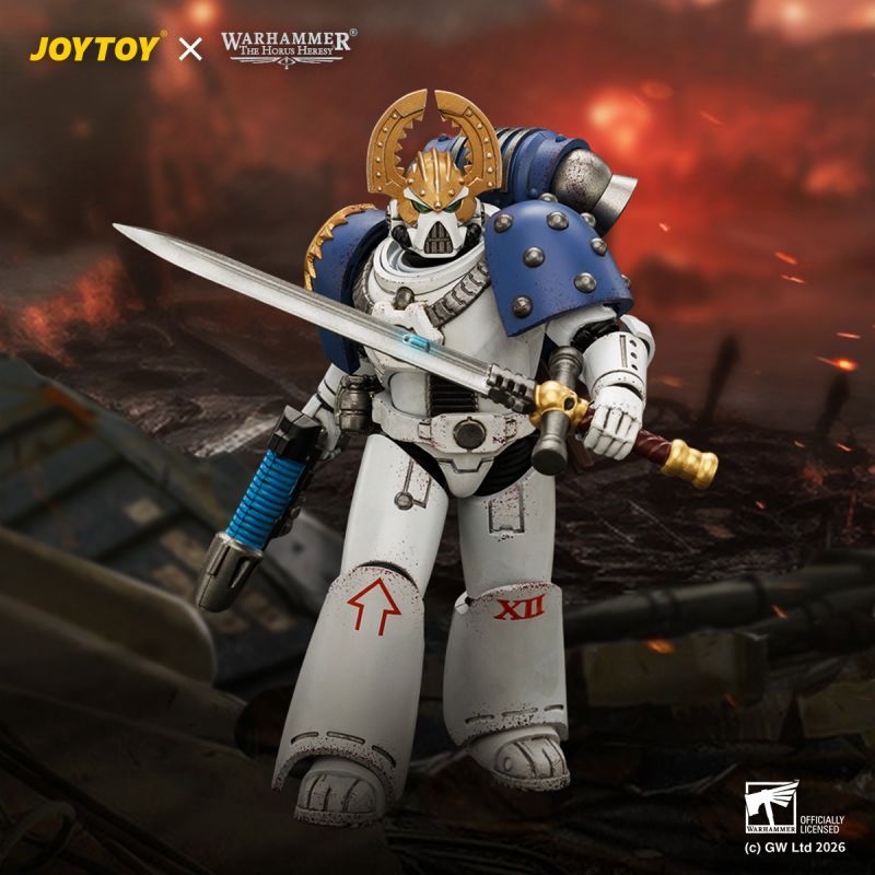 [Pre-sale] JOYTOY Warhammer The Horus Heresy World Eaters MKVI Tactical Sergeant with Plasma Pistol and Power Sword