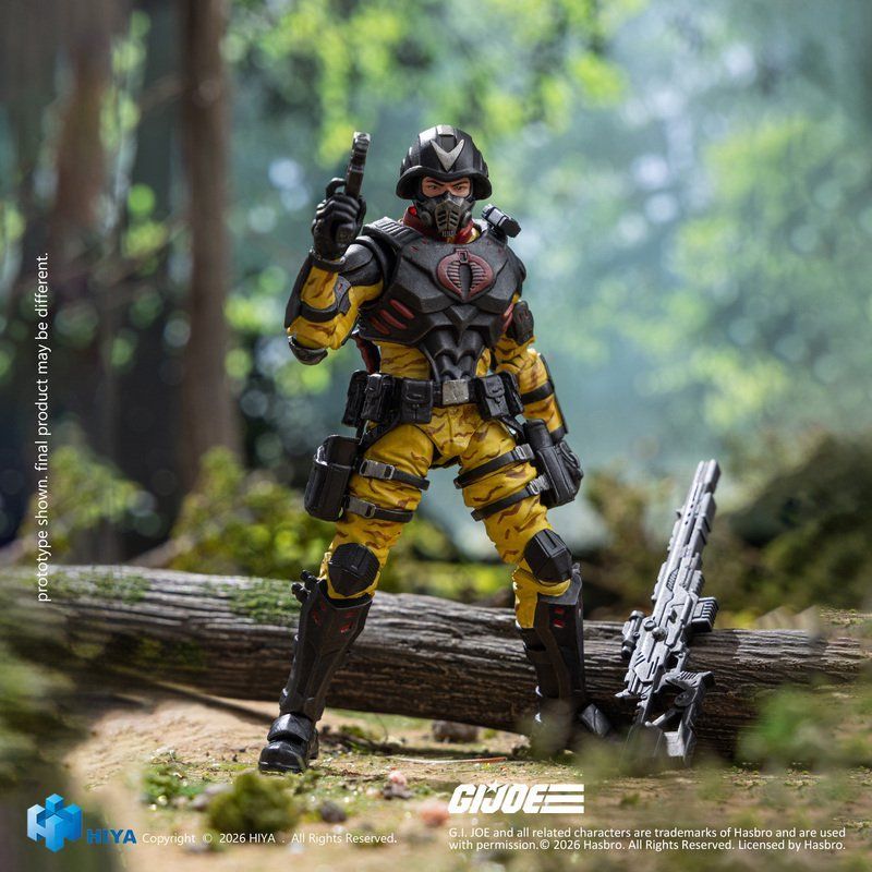 [Pre-sale] HIYA Exquisite Mini Series G.I.Joe Cobra Officers Python Patrol Version Action Figure
