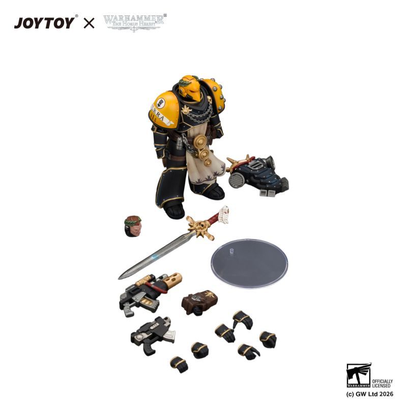 [Pre-sale] JOYTOY Warhammer The Horus Heresy Imperial Fists Champion Consul with Combi-Melta and Power Sword