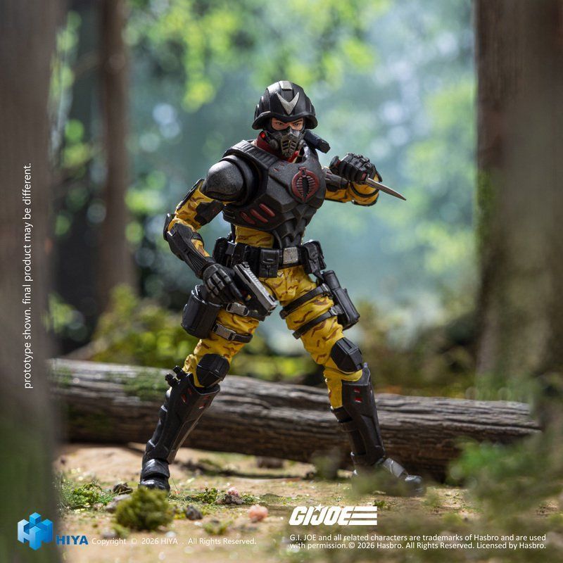 [Pre-sale] HIYA Exquisite Mini Series G.I.Joe Cobra Officers Python Patrol Version Action Figure