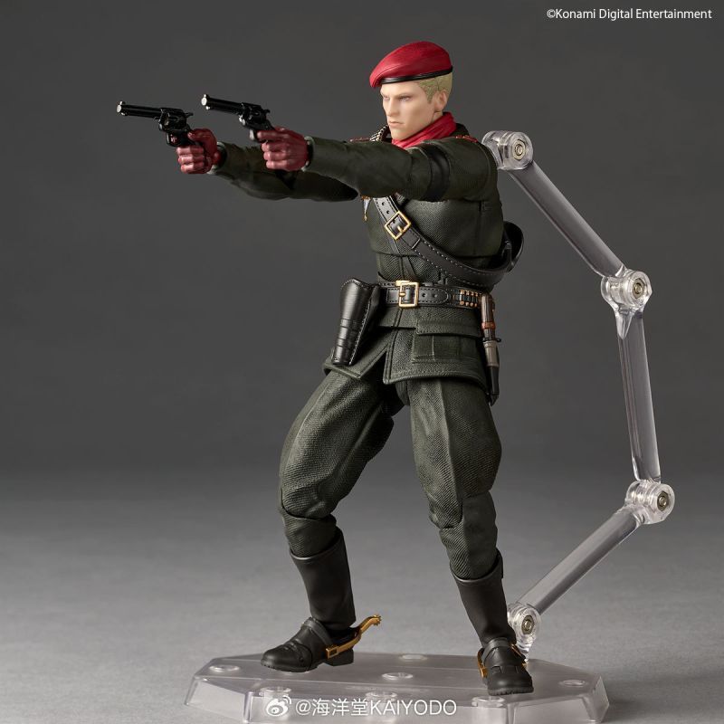 [Pre-sale] Kaiyodo Revoltech Amazing Yamaguchi Metal Gear Solid Δ: Snake Eater - Ocelot Action Figure Limited Bonus Set