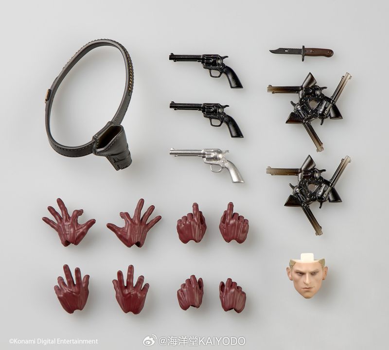 [Pre-sale] Kaiyodo Revoltech Amazing Yamaguchi Metal Gear Solid Δ: Snake Eater - Ocelot Action Figure Limited Bonus Set