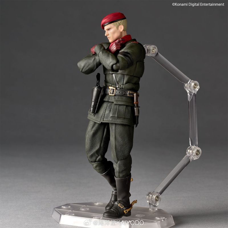 [Pre-sale] Kaiyodo Revoltech Amazing Yamaguchi Metal Gear Solid Δ: Snake Eater - Ocelot Action Figure Limited Bonus Set