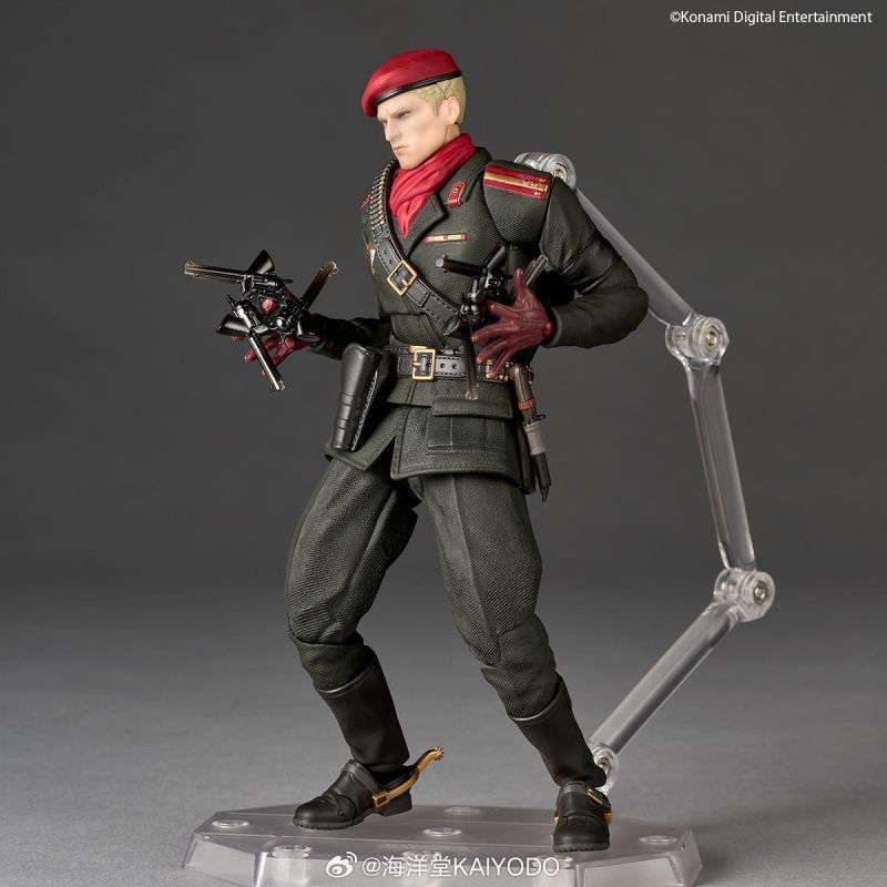 [Pre-sale] Kaiyodo Revoltech Amazing Yamaguchi Metal Gear Solid Δ: Snake Eater - Ocelot Action Figure Limited Bonus Set